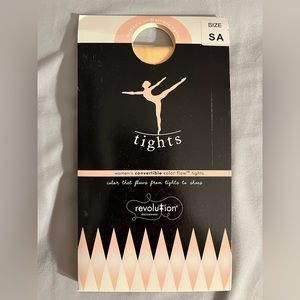 Revolution dance wear prima pink adult small tights